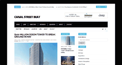 Desktop Screenshot of canalstreetbeat.com